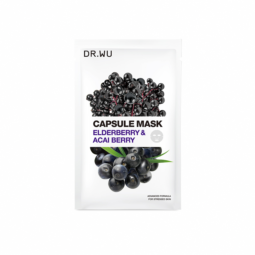 DR.WU藍果巴西莓活力膠囊面膜3PCS